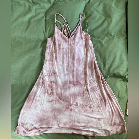 Pink / cream tie dye dress from American Eagle - Picture 1 of 2